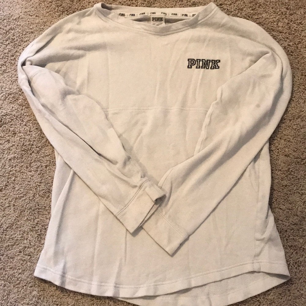 PINK crew neck sweatshirt !